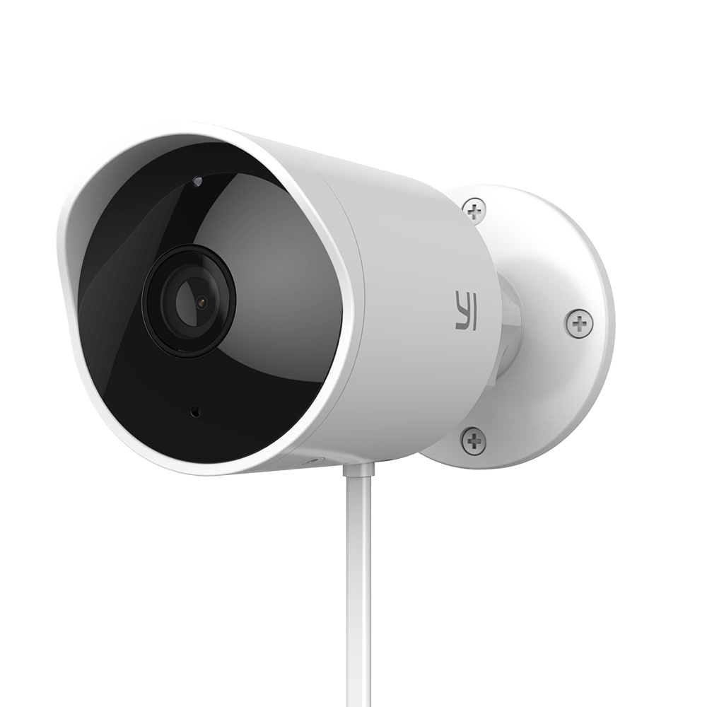 YI 1080p Home Camera white Bewegungserkennung IP-Kamera Wi-Fi Weitwinkelobjektiv 